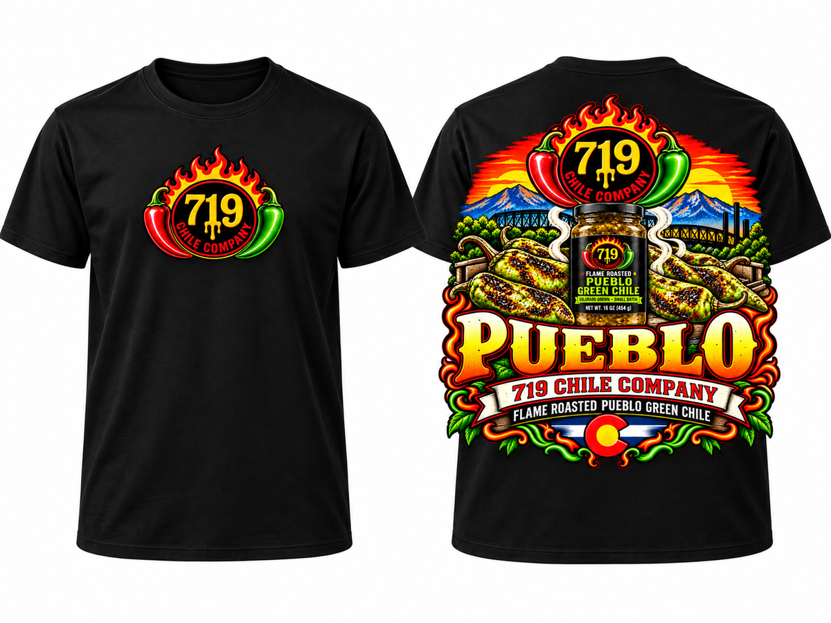 Pueblo Colorado Emblem T-Shirt
